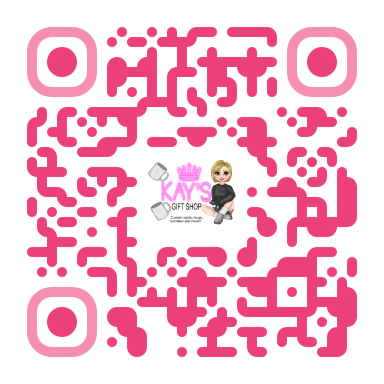 A QR code which takes you to my Facebook page when scanned.